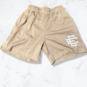 Eric Emanuel Tan Mesh Athletic Shorts
